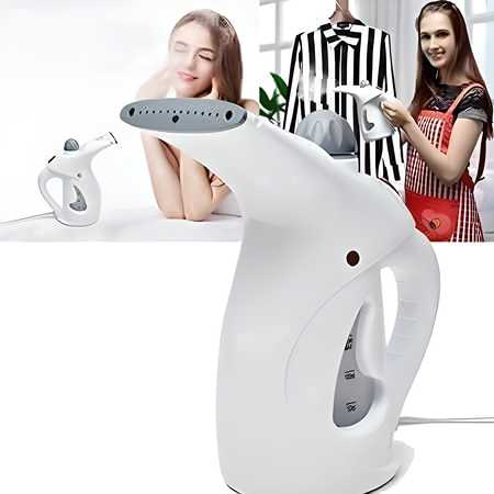 Portable Garment & Facial Steamer – Fast Heat-Up (Multicolour)